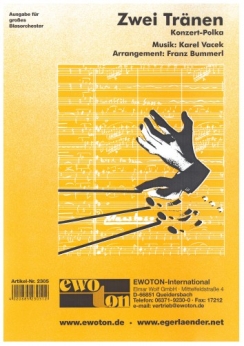 Musiknoten Zwei Tränen, Vacek/Bummerl