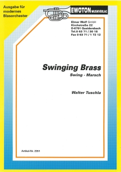 Musiknoten Swinging Brass, Tuschla