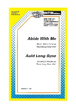 Musiknoten Abide With Me, Monk/Watz