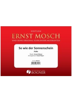 Musiknoten So wie der Sonnenschein, Mosna/Pleyer