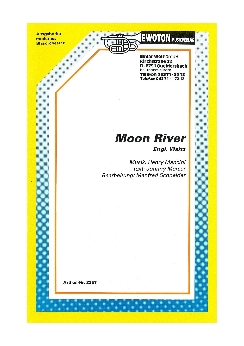 Musiknoten Moon River, Mancini/Schneider
