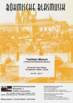 Musiknoten Textilaku, Padivy/Tuschla