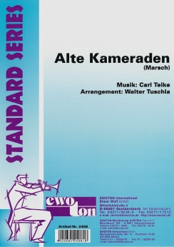 Musiknoten Alte Kameraden, Teike/Tuschla