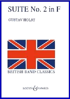 Musiknoten Second Suite in F-Dur, Holst/Matthews