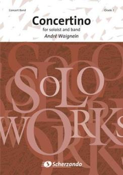Musiknoten Concertino for Soloist and Concert Band, Waignein