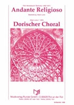 Musiknoten Andante Religioso, Mendelssohn/Loritz