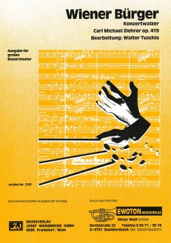 Musiknoten Wiener Bürger, Ziehrer/Tuschla