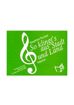 Musiknoten So klingt's aus Stadt und Land, Rundel