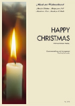 Musiknoten Happy Christmas, Schneider