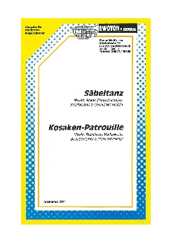 Musiknoten Säbeltanz/Kosaken-Patrouille, Chatschaturjan/Weinkopf