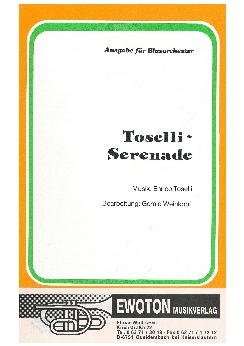 Musiknoten Toselli-Serenade, Weinkopf