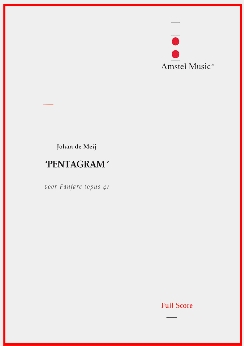 Musiknoten Pentagram, de Meij - Fanfare