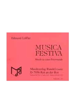 Musiknoten Musica Festiva, Löffler
