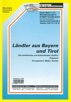 Musiknoten Ländler aus Bayern und Tirol, Tuschla