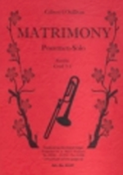 Musiknoten Matrimony, O'Sullivan/Jahreis