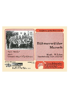 Musiknoten Böhmerwälder Marsch, Leben/Pascher