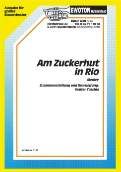 Musiknoten Am Zuckerhut in Rio, Tuschla