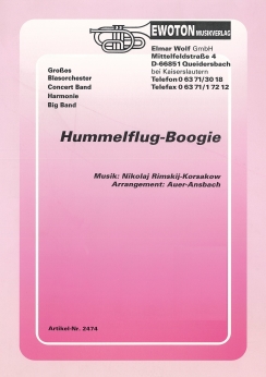 Musiknoten Hummelflug-Boogie, Rimsky-Korsakow/Auer-Ansbach