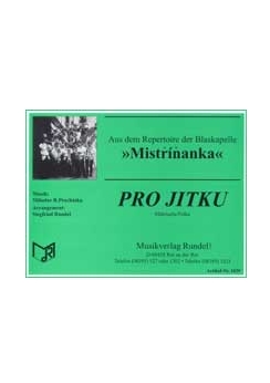Musiknoten Pro Jitku, Polka, Procházka/Rundel