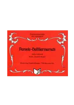 Musiknoten Parade-Defiliermarsch, Ambrosch/Rundel