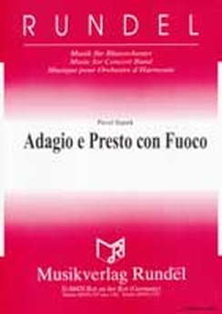 Musiknoten Adagio e Presto con fuoco, Stanek