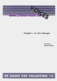 Musiknoten Voices, Vangelis/Sebregts