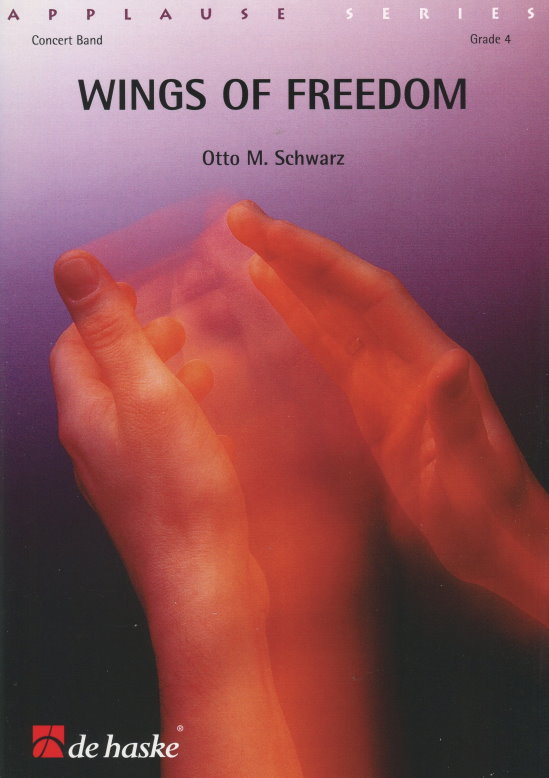 Musiknoten Wings of Freedom, Schwarz
