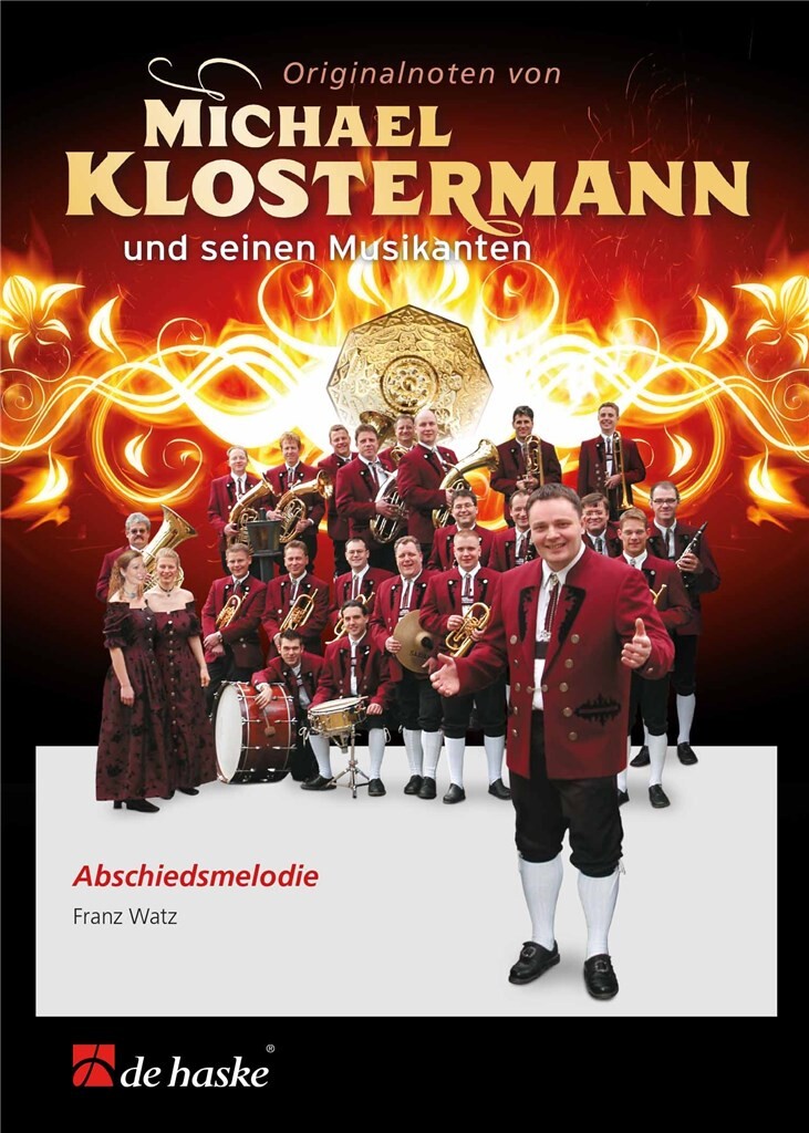 Musiknoten Abschiedsmelodie, Watz Musiknoten Abschiedsmelodie, Watz