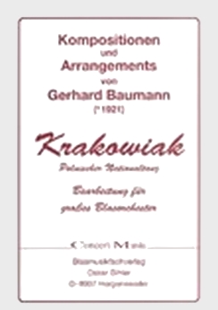 Musiknoten Krakowiak, Polnischer Nationaltanz, Baumann