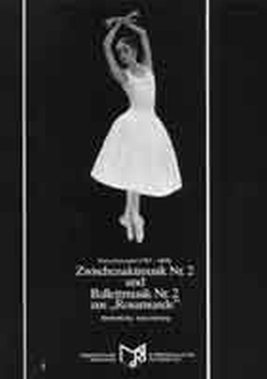 Musiknoten Zwischenaktmusik Nr. 2/Ballettmusik Nr. 2, Schubert/Hartwig