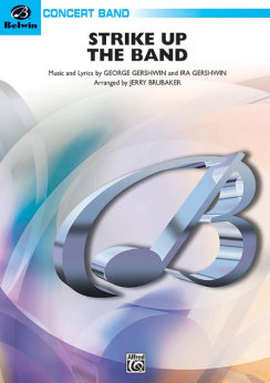 Musiknoten Strike Up the Band, Gershwin/Brubaker