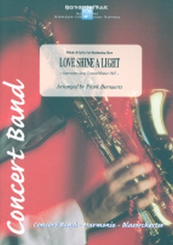 Musiknoten Love Shine A Light, Bernaerts