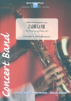 Musiknoten J'aime la Vie, Bernaerts