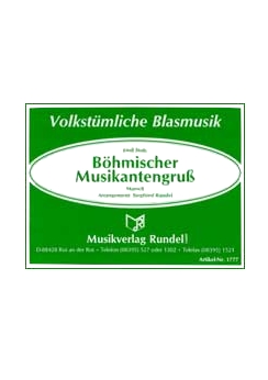 Musiknoten Böhmischer Musikantengruß, Stolc/Rundel