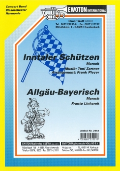 Musiknoten Inntaler Schützen/Allgäu-Bayerisch, Pleyer/Linharek