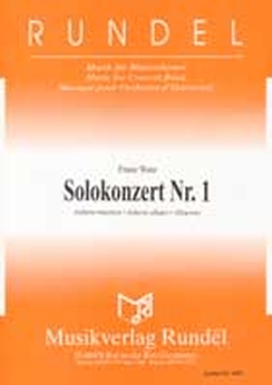 Musiknoten Solokonzert Nr. 1, Watz