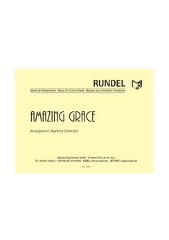 Musiknoten Amazing Grace, M.Schneider