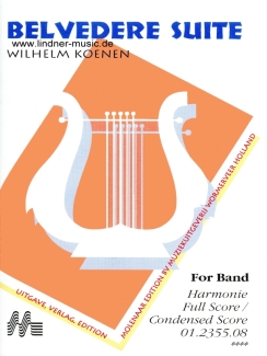 Musiknoten Belvedere Suite, Koenen