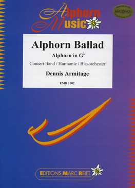 Musiknoten Alphorn Ballade, Armitage