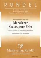Musiknoten Marsch zur Shakespeare-Feier, Bedrich Smetana/Karel Belohoubek