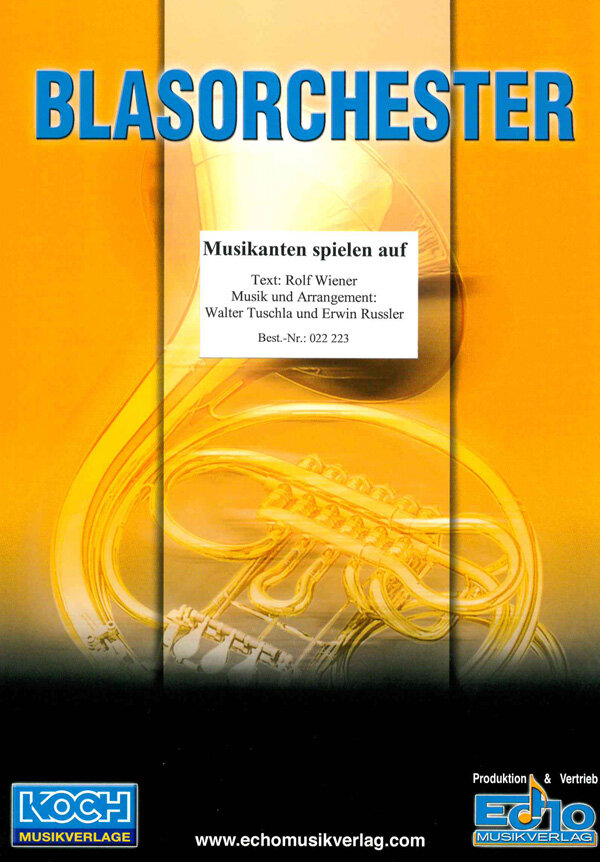 Musiknoten Musikanten spielen auf, Tuschla & Russler