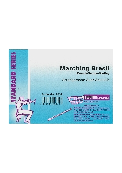 Musiknoten Marching Brasil, Auer-Ansbach