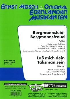Musiknoten Bergmannsleid-Bergmannsfreud/Laß mich dein Talisman sein, Bummerl