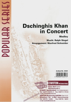 Musiknoten Dschinghis Khan in Concert, Siegel/Schneider