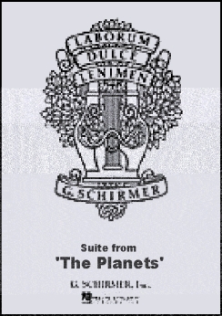 Musiknoten Suite From 'The Planets', Holst/Custer