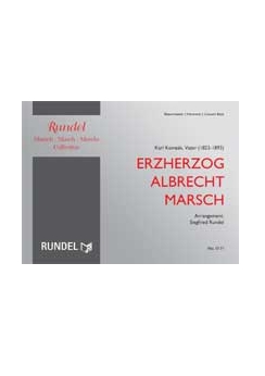 Musiknoten Erzherzog Albrecht-Marsch, Rundel