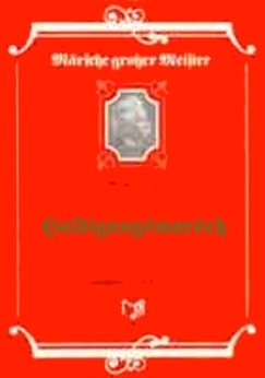 Musiknoten Huldigungsmarsch, Grieg/Watz (aus 'Sigurd Jorsalfar')