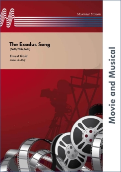 Musiknoten The Exodus Song, Gold/Boone, De Meij