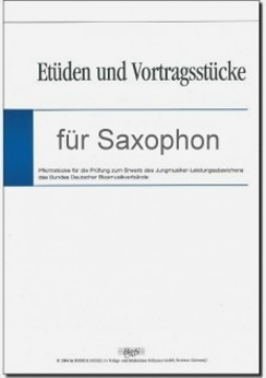 Musiknoten Etüden und Vortragsstücke für Saxophon, Suppan