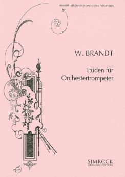 Musiknoten Etüden für Orchestertrompeter, Brandt